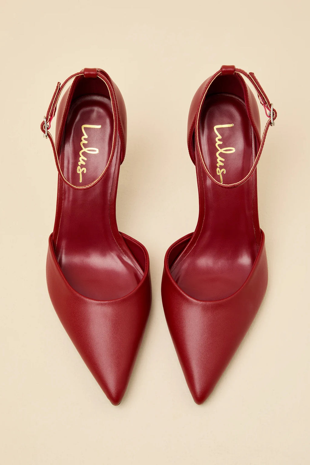 Acrux Silver Distressed Pointed-Toe Ankle Strap Pumps