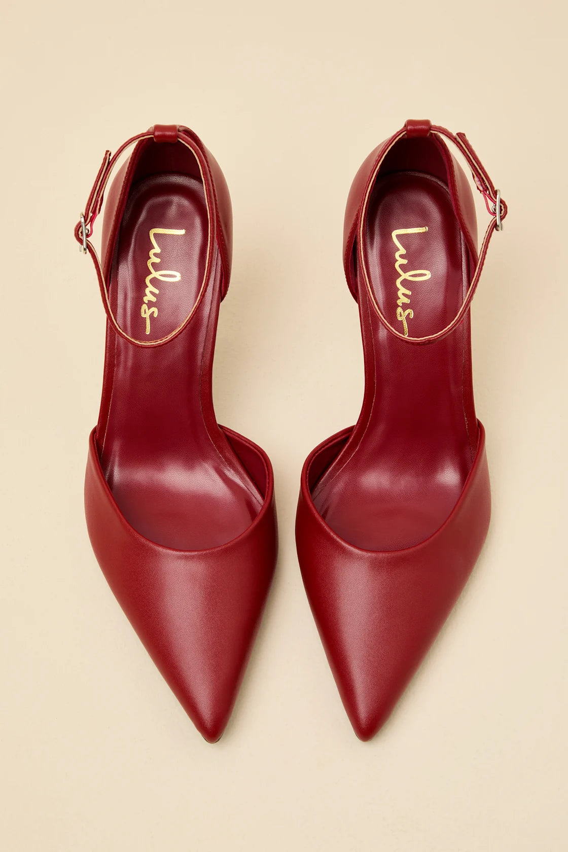 Acrux Silver Distressed Pointed-Toe Ankle Strap Pumps